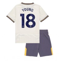 Everton Ashley Young #18 3rd trikot Kinder 2024-25 Kurzarm (+ Kurze Hosen)